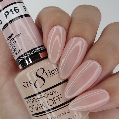 Cre8tion - French Pink Gel Colors (#P01 - P28, #W1 - W4)