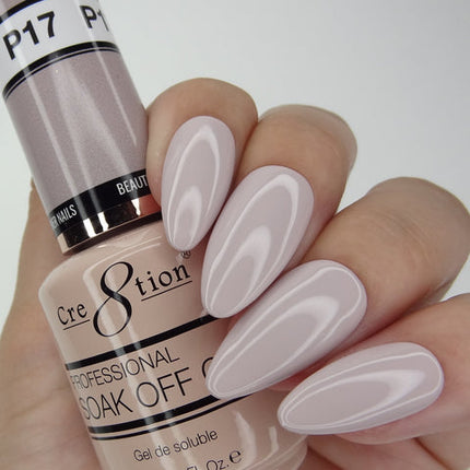 Cre8tion - French Pink Gel Colors (#P01 - P28, #W1 - W4)
