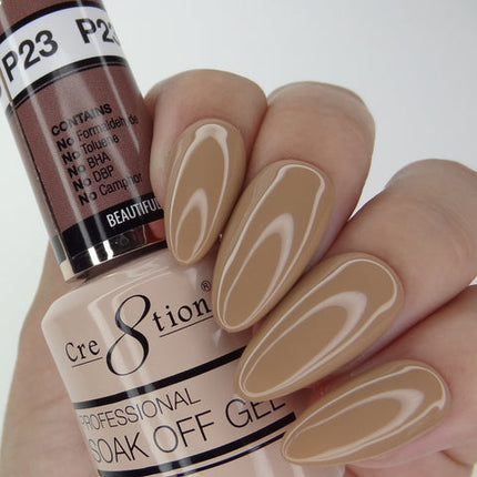 Cre8tion - French Pink Gel Colors (#P01 - P28, #W1 - W4)