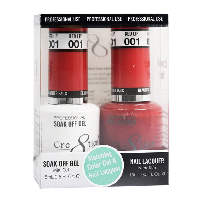 Cre8tion - Gel & Lacquer Solid Duo (#01 - #50)
