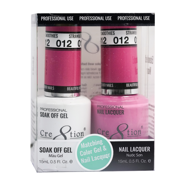 Cre8tion - Gel & Lacquer Solid Duo (#01 - #50)