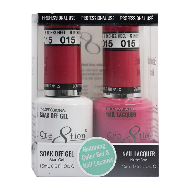 Cre8tion - Gel & Lacquer Solid Duo (#01 - #50)