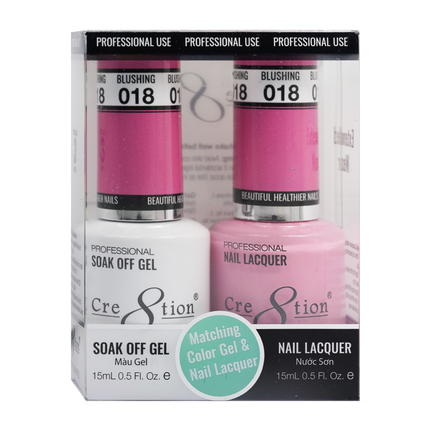 Cre8tion - Gel & Lacquer Solid Duo (#01 - #50)
