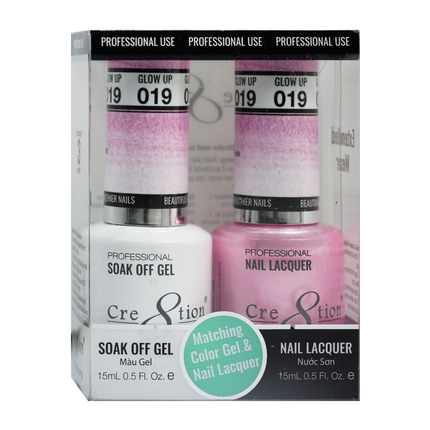 Cre8tion - Gel & Lacquer Solid Duo (#01 - #50)