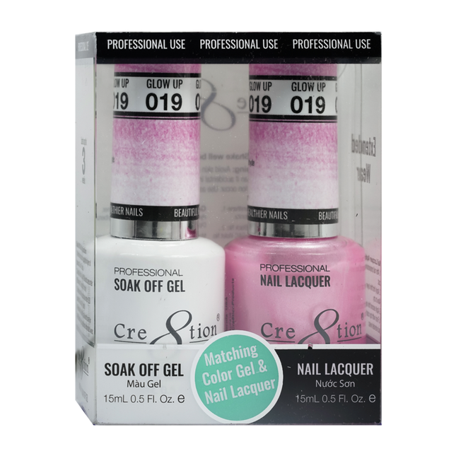 Cre8tion - Gel & Lacquer Solid Duo (#01 - #50)