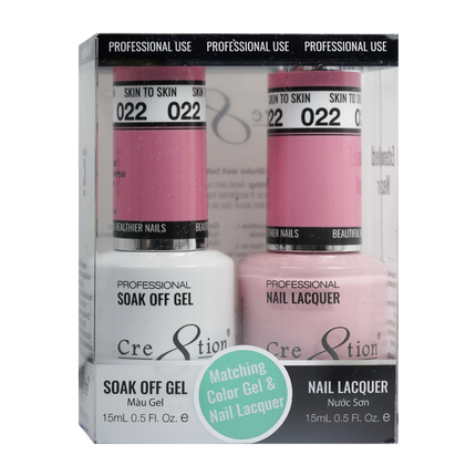 Cre8tion - Gel & Lacquer Solid Duo (#01 - #50)