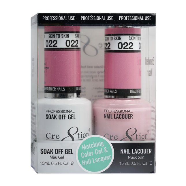 Cre8tion - Gel & Lacquer Solid Duo (#01 - #50)