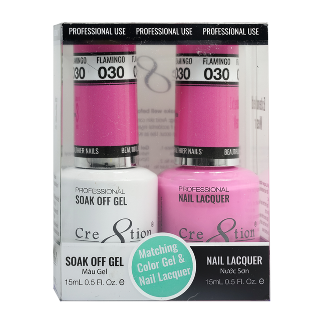 Cre8tion - Gel & Lacquer Solid Duo (#01 - #50)