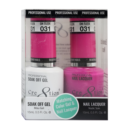 Cre8tion - Gel & Lacquer Solid Duo (#01 - #50)