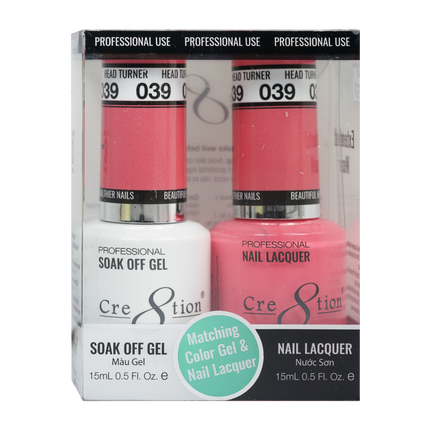 Cre8tion - Gel & Lacquer Solid Duo (#01 - #50)