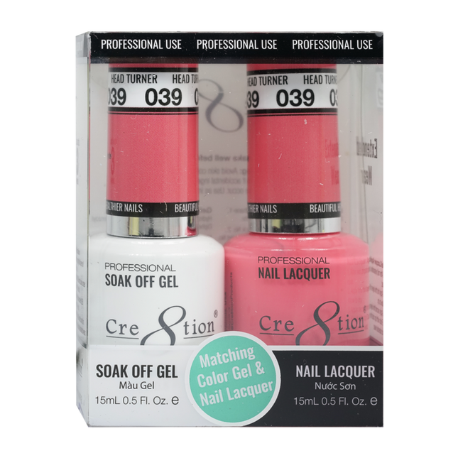 Cre8tion - Gel & Lacquer Solid Duo (#01 - #50)