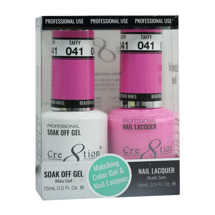 Cre8tion - Gel & Lacquer Solid Duo (#01 - #50)
