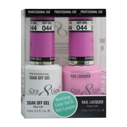 Cre8tion - Gel & Lacquer Solid Duo (#01 - #50)