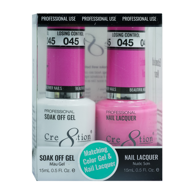 Cre8tion - Gel & Lacquer Solid Duo (#01 - #50)