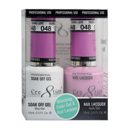 Cre8tion - Gel & Lacquer Solid Duo (#01 - #50)