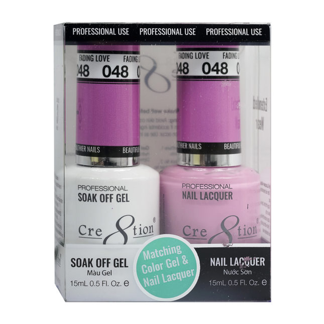 Cre8tion - Gel & Lacquer Solid Duo (#01 - #50)
