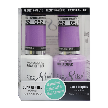Cre8tion - Gel & Lacquer Solid Duo (#51 - #100)
