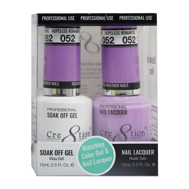 Cre8tion - Gel & Lacquer Solid Duo (#51 - #100)
