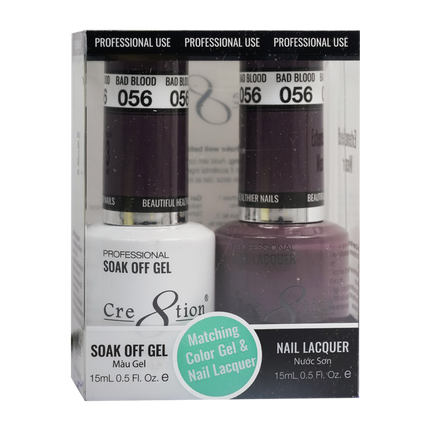Cre8tion - Gel & Lacquer Solid Duo (#51 - #100)