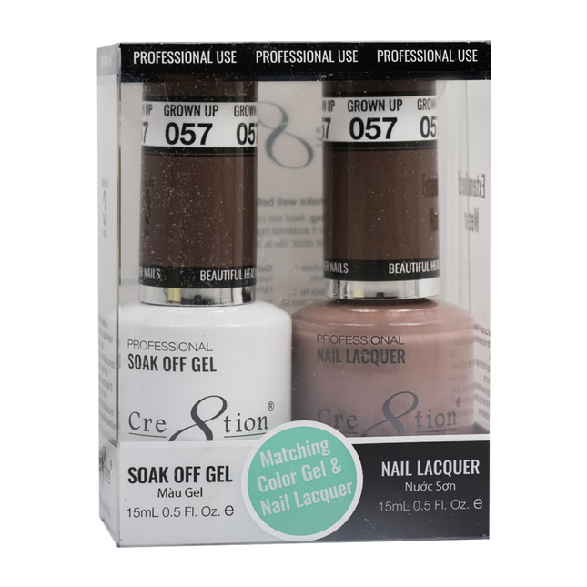 Cre8tion - Gel & Lacquer Solid Duo (#51 - #100)