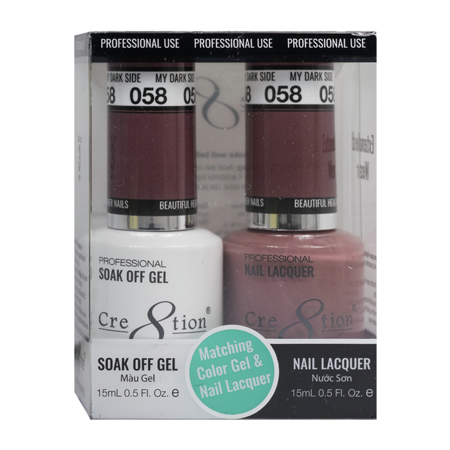 Cre8tion - Gel & Lacquer Solid Duo (#51 - #100)