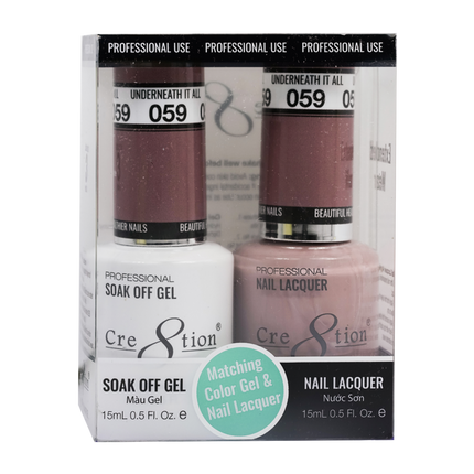 Cre8tion - Gel & Lacquer Solid Duo (#51 - #100)