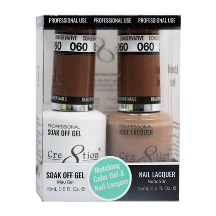 Cre8tion - Gel & Lacquer Solid Duo (#51 - #100)