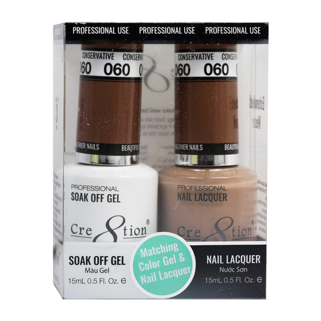 Cre8tion - Gel & Lacquer Solid Duo (#51 - #100)