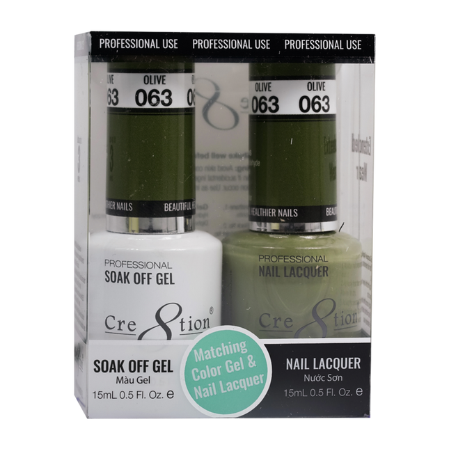 Cre8tion - Gel & Lacquer Solid Duo (#51 - #100)