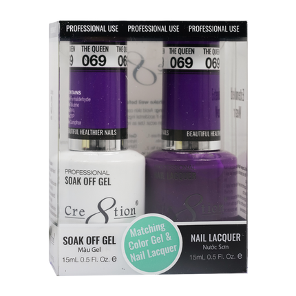 Cre8tion - Gel & Lacquer Solid Duo (#51 - #100)