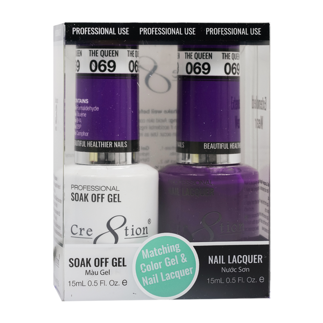 Cre8tion - Gel & Lacquer Solid Duo (#51 - #100)