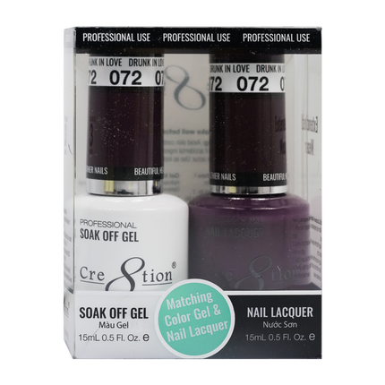 Cre8tion - Gel & Lacquer Solid Duo (#51 - #100)