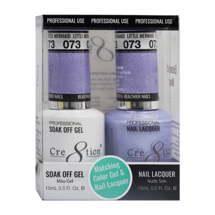 Cre8tion - Gel & Lacquer Solid Duo (#51 - #100)