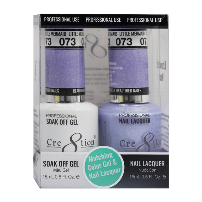 Cre8tion - Gel & Lacquer Solid Duo (#51 - #100)