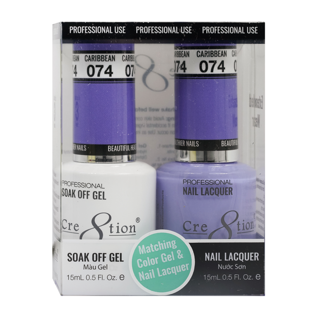 Cre8tion - Gel & Lacquer Solid Duo (#51 - #100)