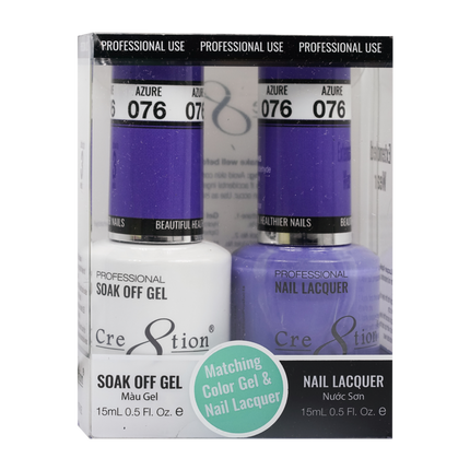 Cre8tion - Gel & Lacquer Solid Duo (#51 - #100)