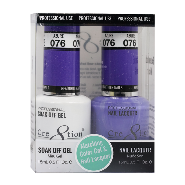 Cre8tion - Gel & Lacquer Solid Duo (#51 - #100)