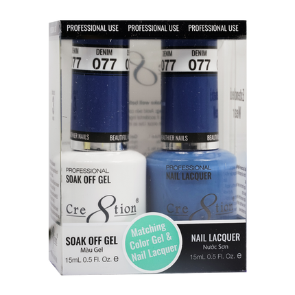 Cre8tion - Gel & Lacquer Solid Duo (#51 - #100)