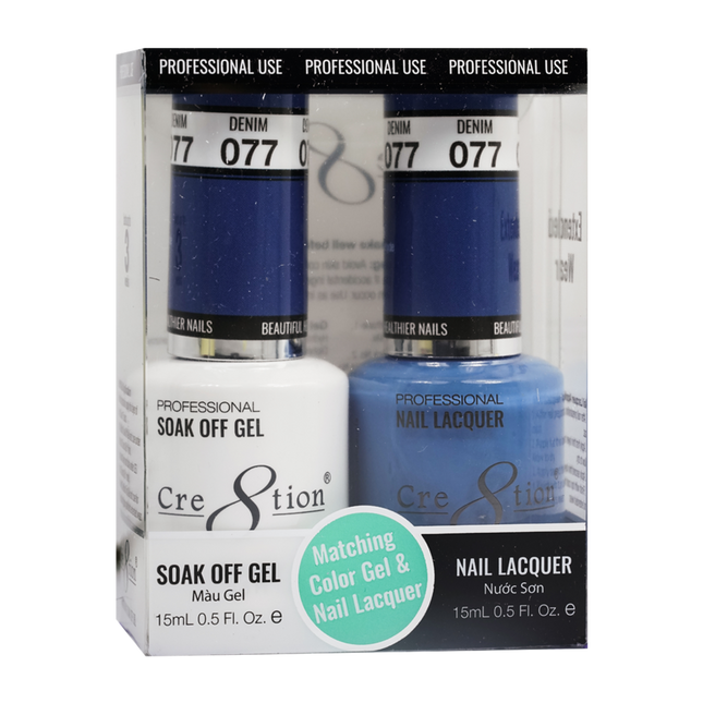 Cre8tion - Gel & Lacquer Solid Duo (#51 - #100)