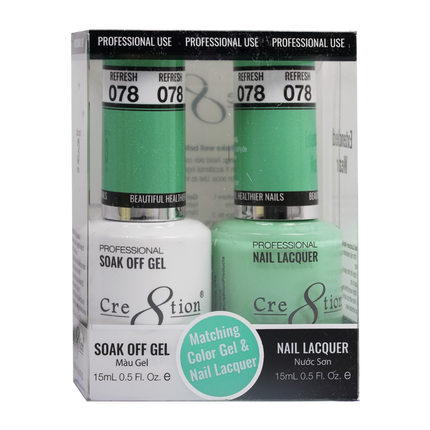 Cre8tion - Gel & Lacquer Solid Duo (#51 - #100)