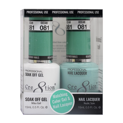 Cre8tion - Gel & Lacquer Solid Duo (#51 - #100)