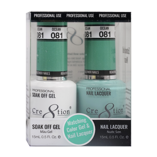Cre8tion - Gel & Lacquer Solid Duo (#51 - #100)