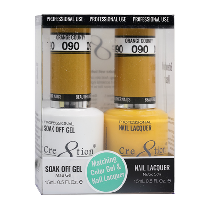 Cre8tion - Gel & Lacquer Solid Duo (#51 - #100)