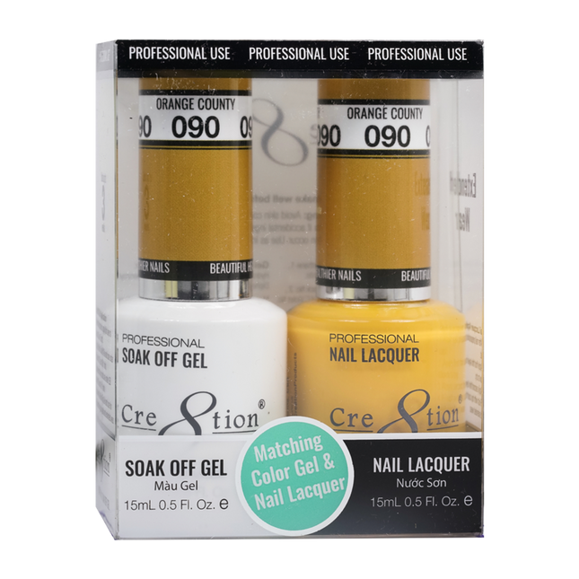 Cre8tion - Gel & Lacquer Solid Duo (#51 - #100)