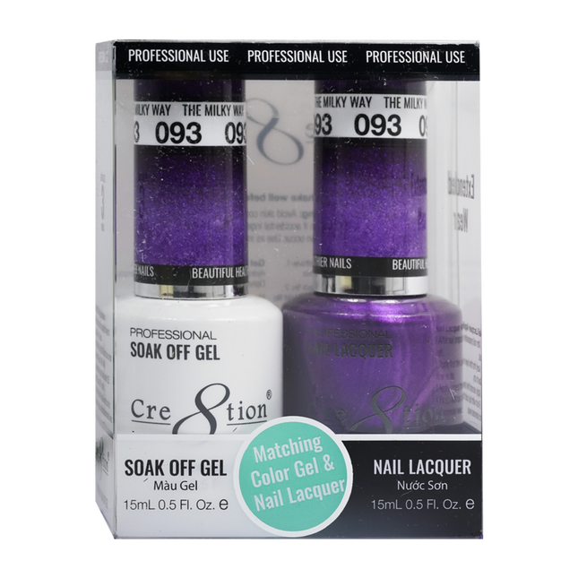 Cre8tion - Gel & Lacquer Solid Duo (#51 - #100)