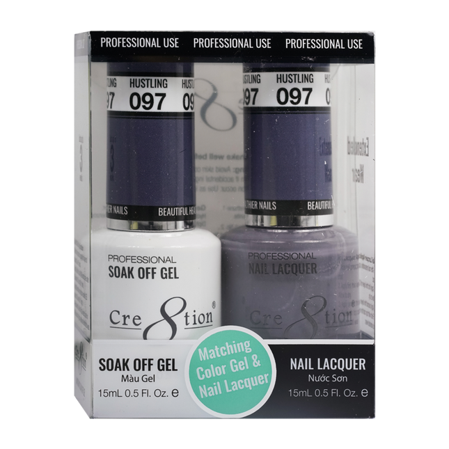 Cre8tion - Gel & Lacquer Solid Duo (#51 - #100)