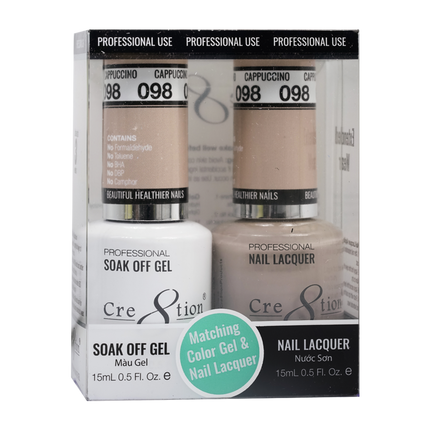 Cre8tion - Gel & Lacquer Solid Duo (#51 - #100)