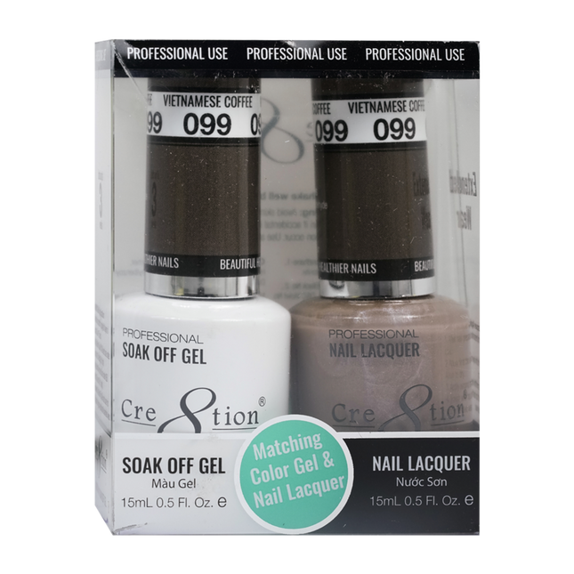 Cre8tion - Gel & Lacquer Solid Duo (#51 - #100)