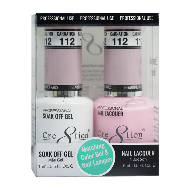 Cre8tion - Gel & Lacquer Solid Duo (#101 - #144)
