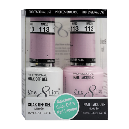 Cre8tion - Gel & Lacquer Solid Duo (#101 - #144)
